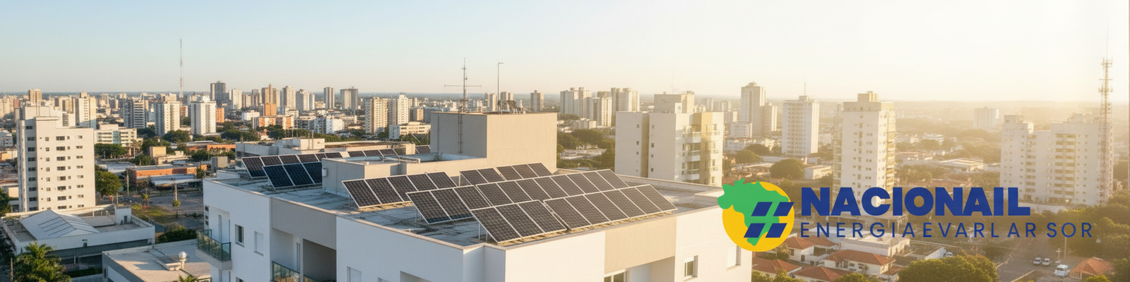 Energia Solar em Apartamentos: É Possível e Vantajoso em Goiânia? - Nacional Energia Solar