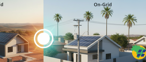 Energia Solar Off-Grid vs. On-Grid: Qual a Melhor Escolha para Seu Imóvel em Goiás? - Blog Nacional Energia Solar