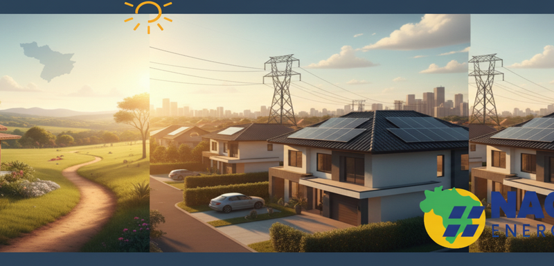 Energia Solar Off-Grid vs. On-Grid: Qual a Melhor Escolha para Seu Imóvel em Goiás? - Blog Nacional Energia Solar