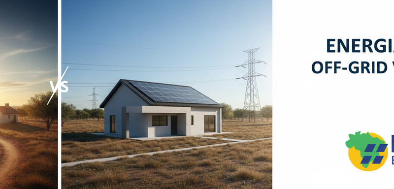 Energia Solar Off-Grid vs On-Grid: Qual a Melhor Escolha para Você em Goiás? - Blog Nacional Energia Solar