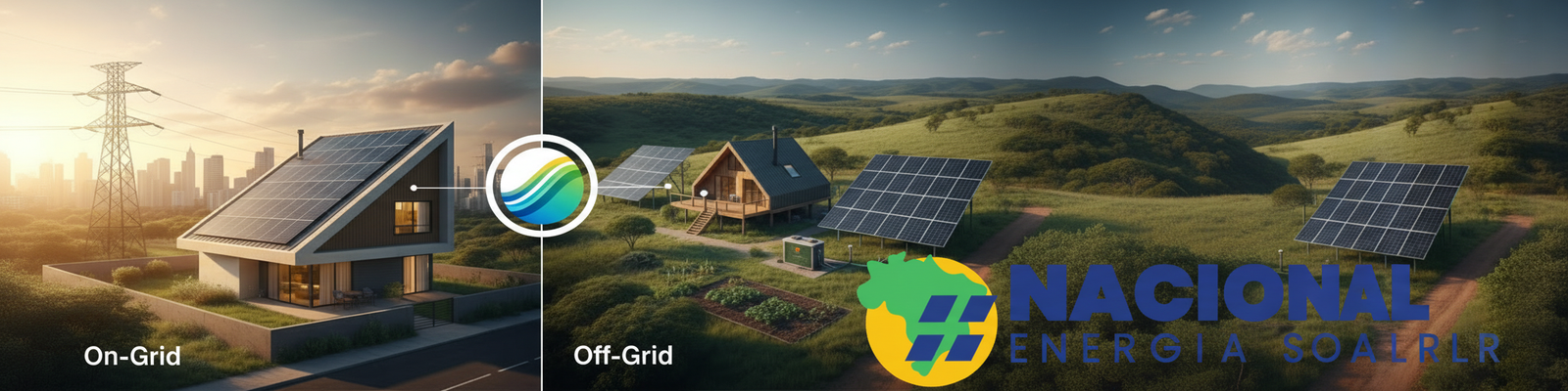 Energia Solar: On-Grid vs. Off-Grid - Qual a Melhor Escolha para Você em Goiás? - Nacional Energia Solar