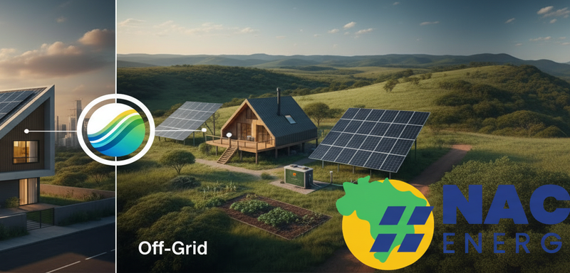 Energia Solar: On-Grid vs. Off-Grid - Qual a Melhor Escolha para Você em Goiás? - Blog Nacional Energia Solar