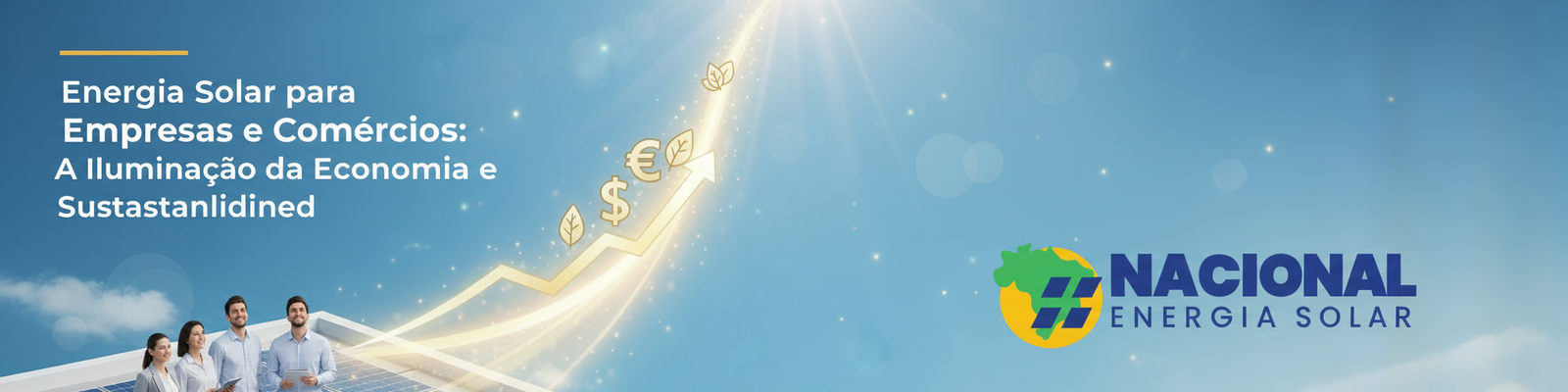 Energia Solar para Empresas e Comércios: A Iluminação da Economia e Sustentabilidade - Nacional Energia Solar
