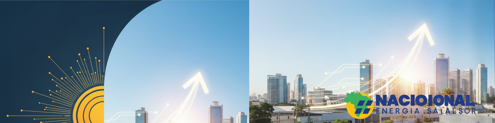 Energia Solar para Empresas e Comércios: A Iluminação da Economia em Goiânia e no Brasil - Nacional Energia Solar